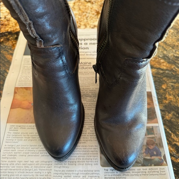 Frye Cece Wedge Booties - Picture 2 of 5